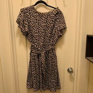 Cheetah Print Dress